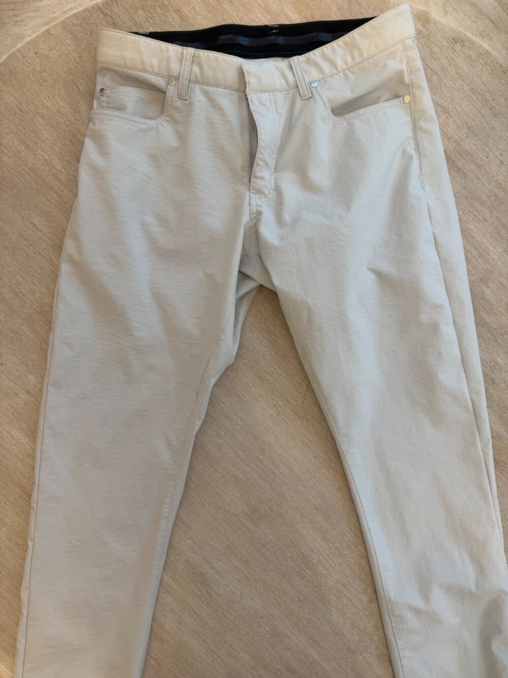 Nike Dri-FIT Slim Fit Golf Pants Men’s 32x34 Light Grey